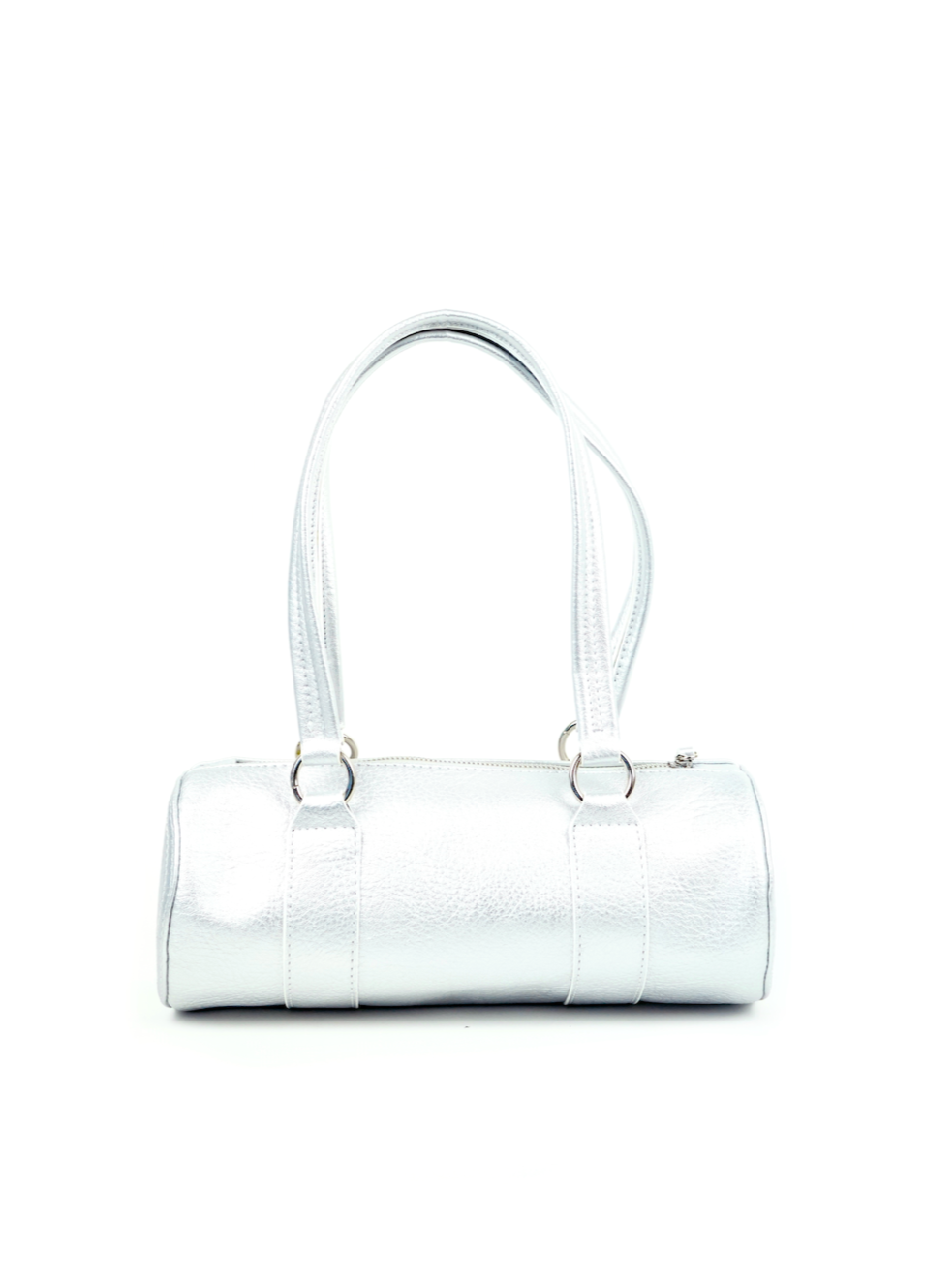SILVER CYLINDER BAG – LOLITA JADE