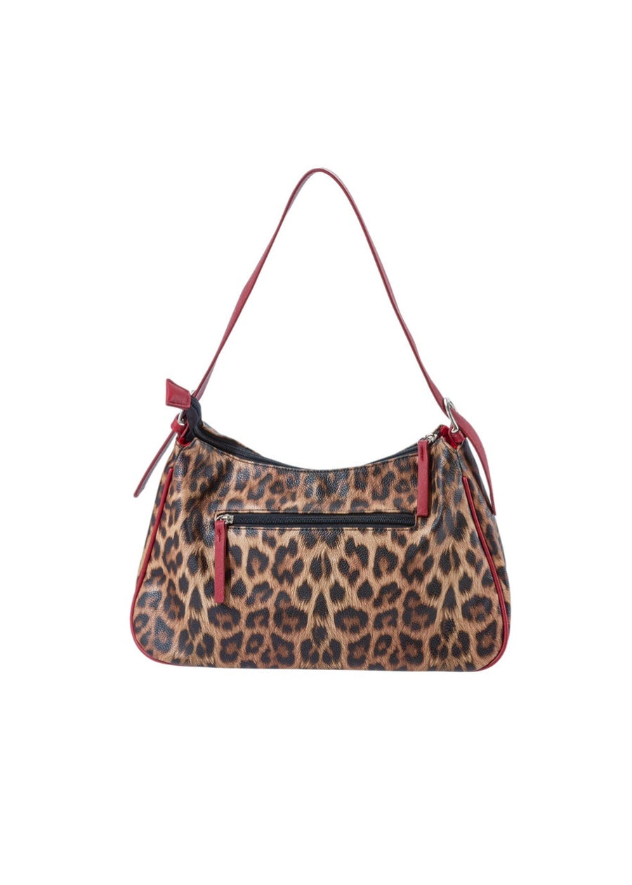 【Raucohouse】Leopard big shoulder bag Leopard big shoulder bag - Raucohouse | 60% - Asian Fashion