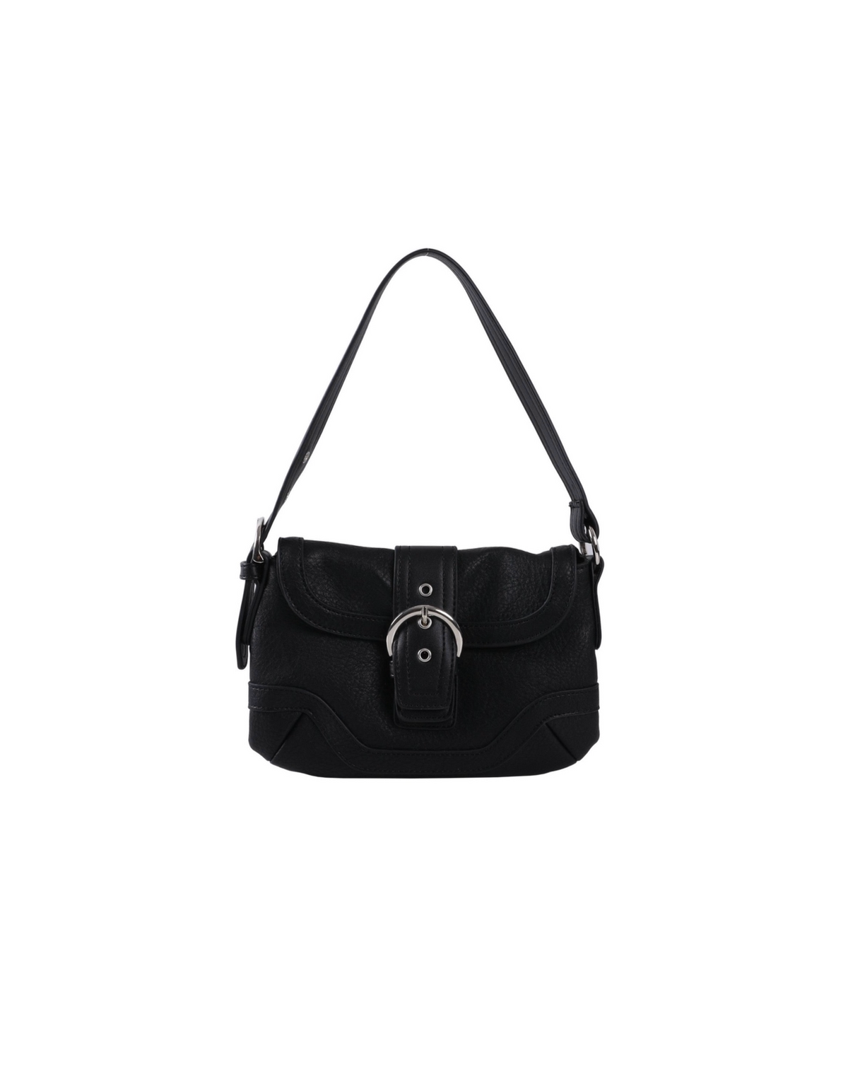 ショルダーバッグ・ポシェット ROSA ROUND BUCKLE BAG (BLACK) IMG_5318_1200x.png?v=1676326648