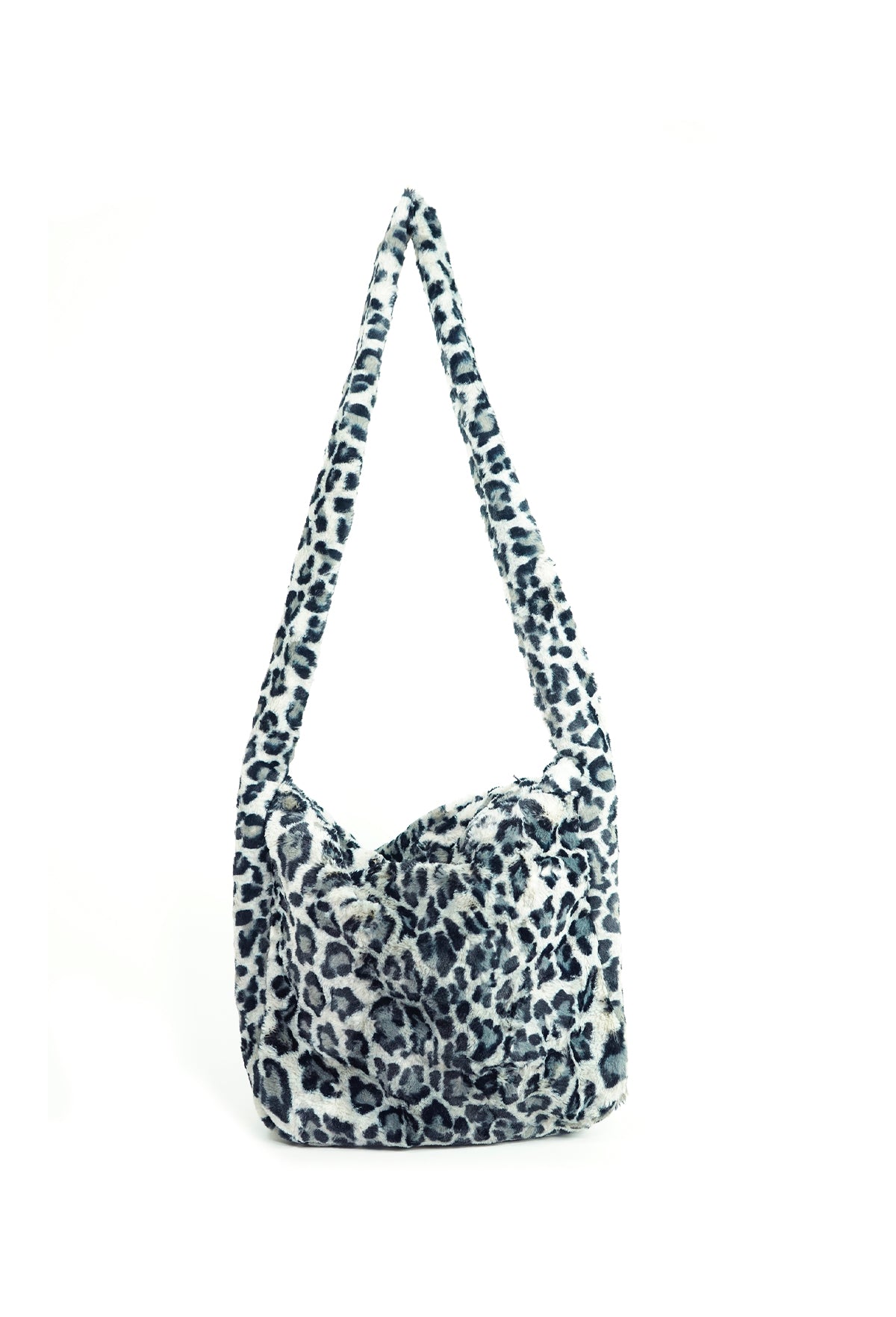 GREY LEOPARD LOVER FUR TOTE – LOLITA JADE