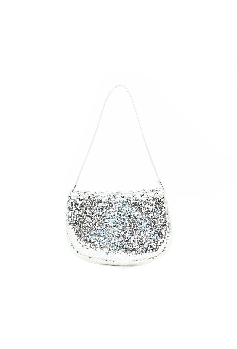 SILVER SEQUIN MINI